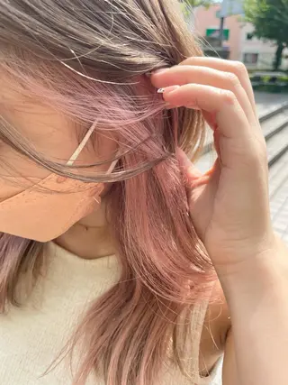 ロング カラー matiz マティス　表参道所属・💜アンブレラカラー 髪質改善　丸尾】のヘアスタイル