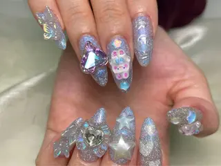 ネイル lucky nail 歌舞伎町のネイルデザイン