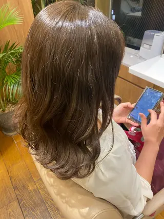 ミディアム カラー ヘアアレンジ レイヤー/メンズ🥑 マエダアズミ🥑のヘアスタイル