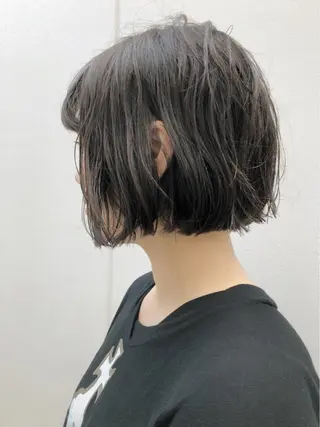 ショート カラー ノグチ ユウキ/ボブのヘアスタイル
