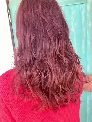 セミロング カラー レイヤーカット匠 イソザキノリユキのヘアスタイル