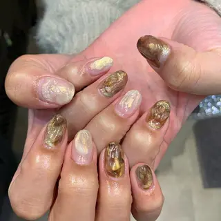 ネイル YUKIMO🍎名駅 /ニュアンスのネイルデザイン