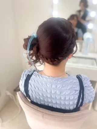 ロング ヘアセット/金山 佐野 妃都美のヘアスタイル