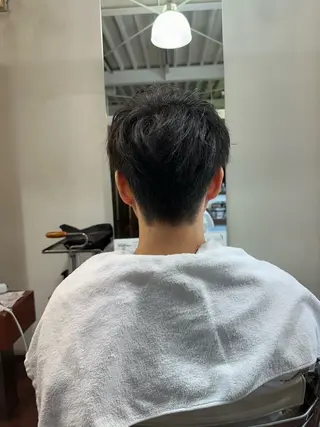 ショート メンズ TAKUMI  Roots所属・湯本 大介のヘアスタイル