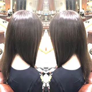 ミディアム カラー パーマ ヘアアレンジ メンズ キッズ Forest. -髪質改善-のヘアスタイル