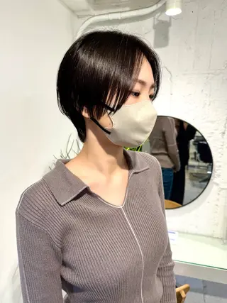 ショート 骨格診断で絶対可愛い ✨丸みショート✨凌弥のヘアスタイル
