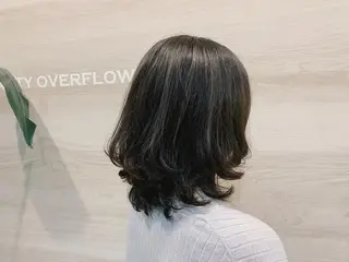 ミディアム カラー パーマ unöi所属・3月Open unöi  ホナミのヘアスタイル