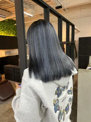 ロング カラー Shousui Mutsumiのヘアスタイル