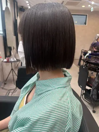 ショート 森本峻介 ボブ/透明感カラーのヘアスタイル