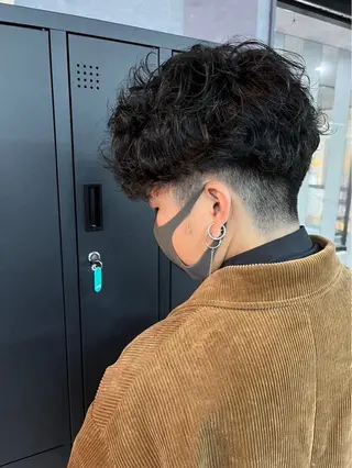 ショート パーマ メンズ mellow men 's MIZUKIのヘアスタイル