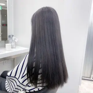 カラー 透明感スタイル 💖ブリーチなしのヘアスタイル