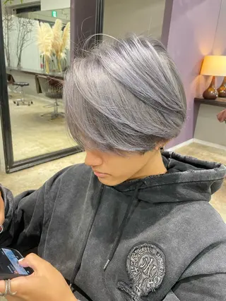 カラー メンズ 🌻Reina🌻 艶カラー･髪質改善のヘアスタイル