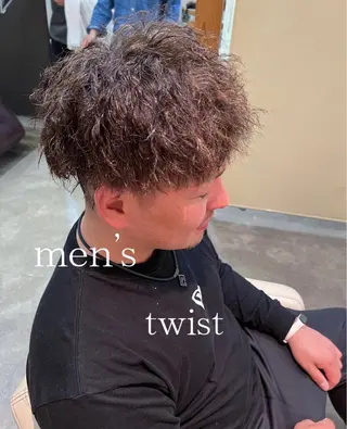 パーマ メンズ enclair(アンクレール)所属・寺本 琴美のヘアスタイル