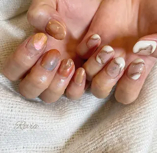 ネイル revia所属・ERI Nailistのネイルデザイン