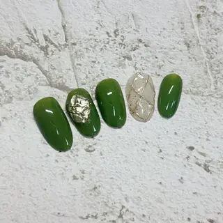 ネイル アネラ もか.⋆𝜗𝜚のネイルデザイン