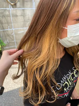 ロング NATSUKI😸 ‪✂︎‬南森町美容室のヘアスタイル