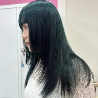 ロング 服部 沙弥佳のヘアスタイル