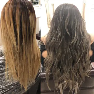 セミロング カラー JILBLAN京都 ショート/ハイライトのヘアスタイル