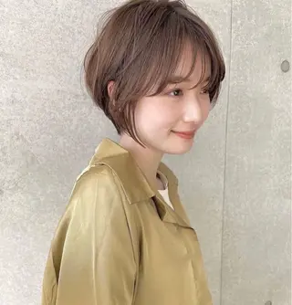 ショート 伊藤 優里のヘアスタイル