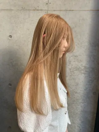 ロング カラー レイヤー/柔色 カラー/SAkiのヘアスタイル