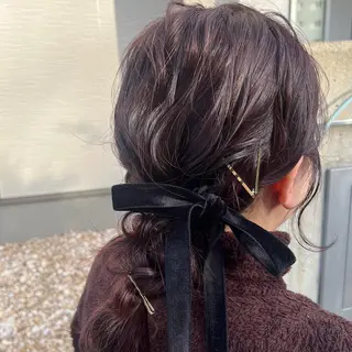 ミディアム ヘアアレンジ 似合わせ＋韓国カット ニシヤマ　マイのヘアスタイル