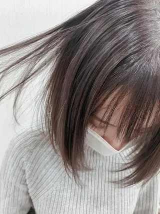 ミディアム カラー 🌿nudeカラー/ レイヤー/藤原🌿のヘアスタイル