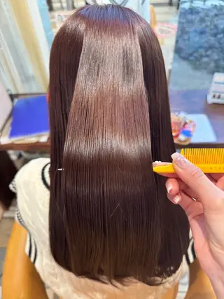 カラー 岡本 尚也のヘアスタイル