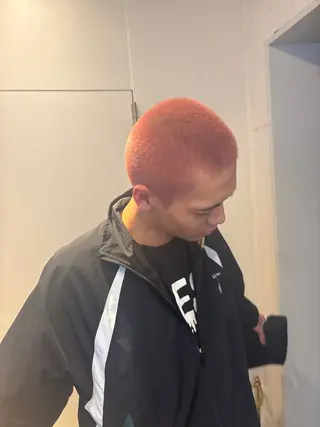 ショート カラー メンズ RIN／韓国ヘア レイヤーカットのヘアスタイル