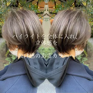 ショート LOMA🇰🇷 銀座クボタのヘアスタイル