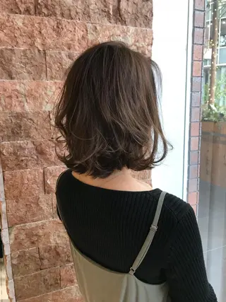 ミディアム カラー 松本 将太のヘアスタイル