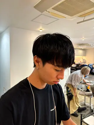 メンズ 高山 鳳成のヘアスタイル