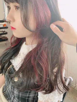 カラー SAKURA 原宿所属・なかの たくみのヘアスタイル