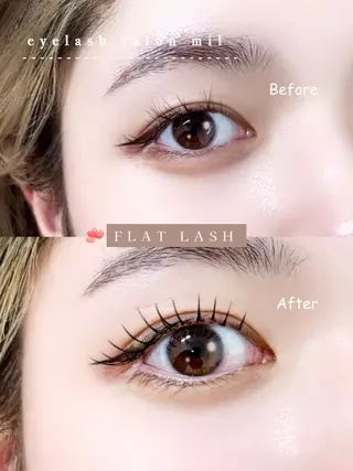 マツエク・マツパ mil❤︎ Kahoのマツエク・マツパデザイン