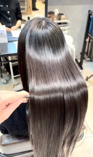 ロング ハルキ/表参道/ 綺麗め/大人上品のヘアスタイル