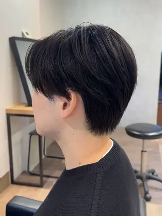 ショート メンズ サロンズ内B区画所属・新宿メンズ専門 メンズパーマ特化のヘアスタイル