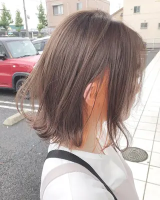 セミロング 具志 正太のヘアスタイル