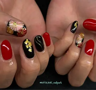 ネイル nailpark_ MITSUMEのネイルデザイン