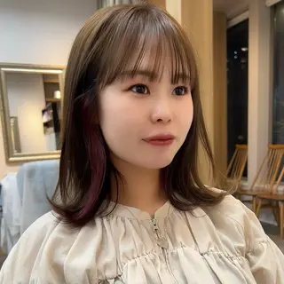 ミディアム sand yokohama所属・✨️今だけ無料✨️ 鶴田みなみのヘアスタイル