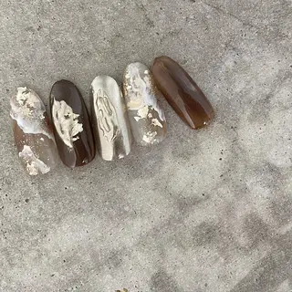 ネイル Ray. ／綺麗目ニュアンスのネイルデザイン