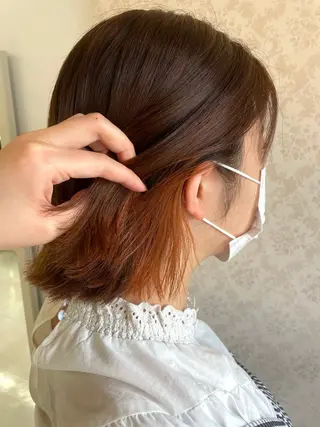 ミディアム ヒヨシ ルナのヘアスタイル