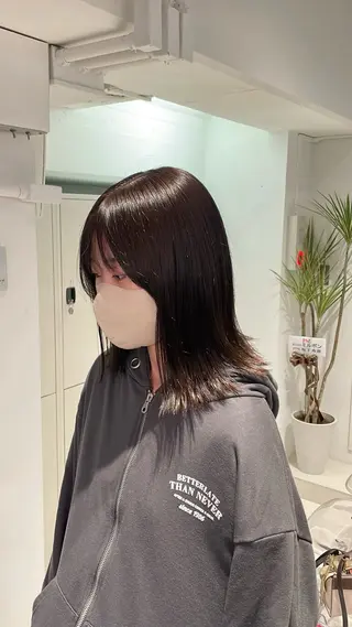 カラー とば みゆうのヘアスタイル