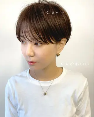 ショート カラー STEP所属・STEP HIDEのヘアスタイル