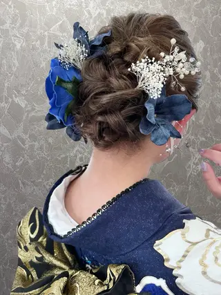 ヘアアレンジ 横田 ひかるのヘアスタイル