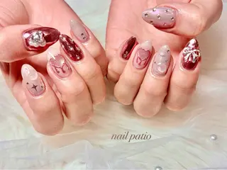 ネイル nail patio 新越谷 yukiのネイルデザイン