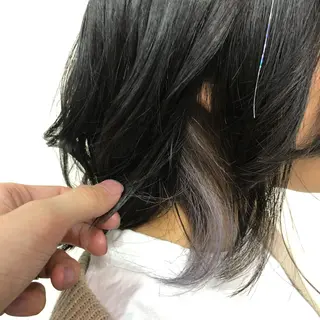ミディアム 山田 蓮のヘアスタイル