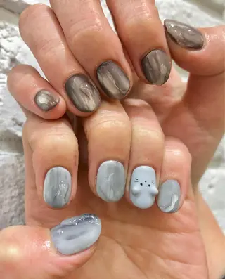 ネイル nuk.所属・坂本 萌のネイルデザイン