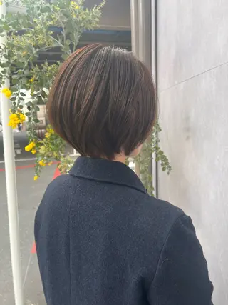 ショート 艶カラー/韓国風ヘア 🐈‍⬛sofy🐾のヘアスタイル