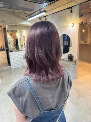 ミディアム カラー カラーモデル募集中 🎨三ッ峰悠貴のヘアスタイル