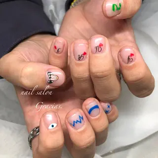 メンズ ネイル Gracias. rieのネイルデザイン