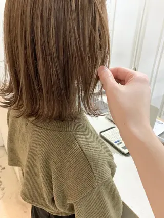 ミディアム La Lauren所属・ダブルカラー/透明感 💈JUNYA💈のヘアスタイル